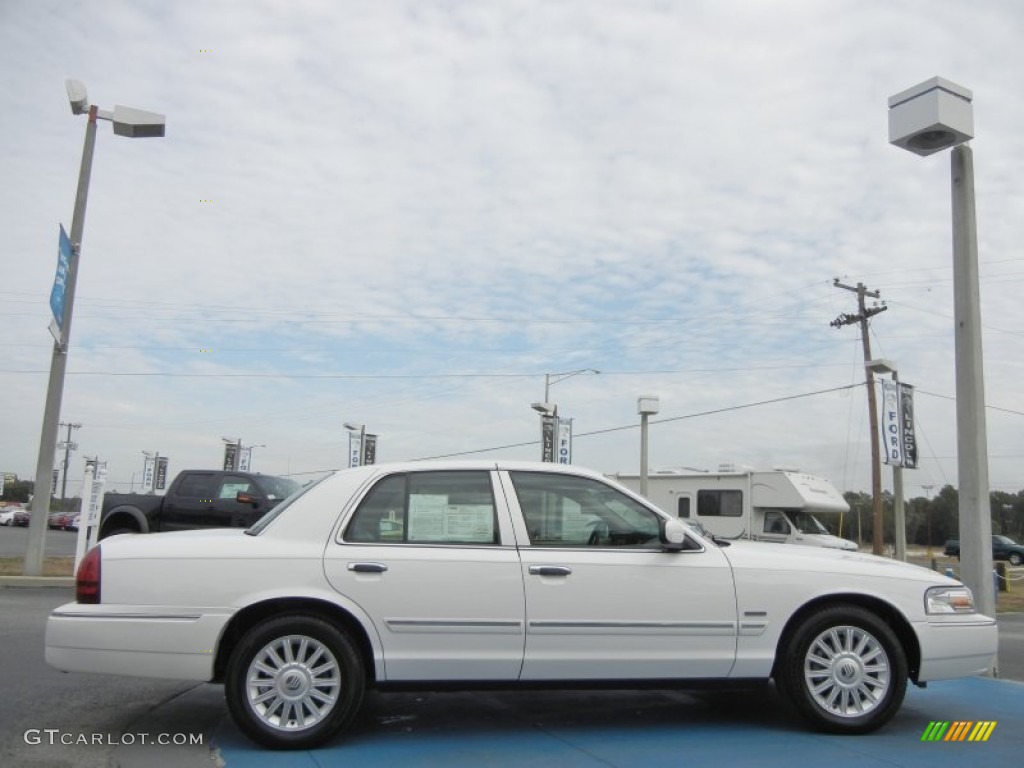2011 Grand Marquis LS Ultimate Edition - Vibrant White / Light Camel photo #6