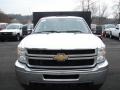 Summit White - Silverado 3500HD WT Regular Cab Stake Truck Photo No. 3