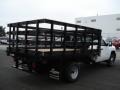 Summit White - Silverado 3500HD WT Regular Cab Stake Truck Photo No. 6