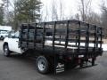 Summit White - Silverado 3500HD WT Regular Cab Stake Truck Photo No. 8