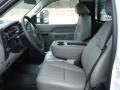 Dark Titanium 2012 Chevrolet Silverado 3500HD WT Regular Cab Stake Truck Interior Color