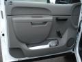 Summit White - Silverado 3500HD WT Regular Cab Stake Truck Photo No. 12
