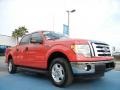 2011 Race Red Ford F150 XLT SuperCrew  photo #7