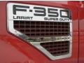 2008 Bright Red Ford F350 Super Duty Lariat Crew Cab 4x4 Dually  photo #9