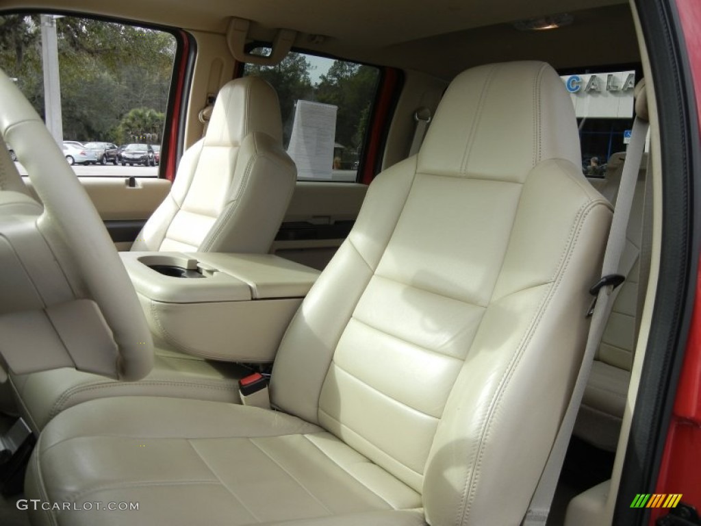 Camel Interior 2008 Ford F350 Super Duty Lariat Crew Cab 4x4 Dually Photo #60159738
