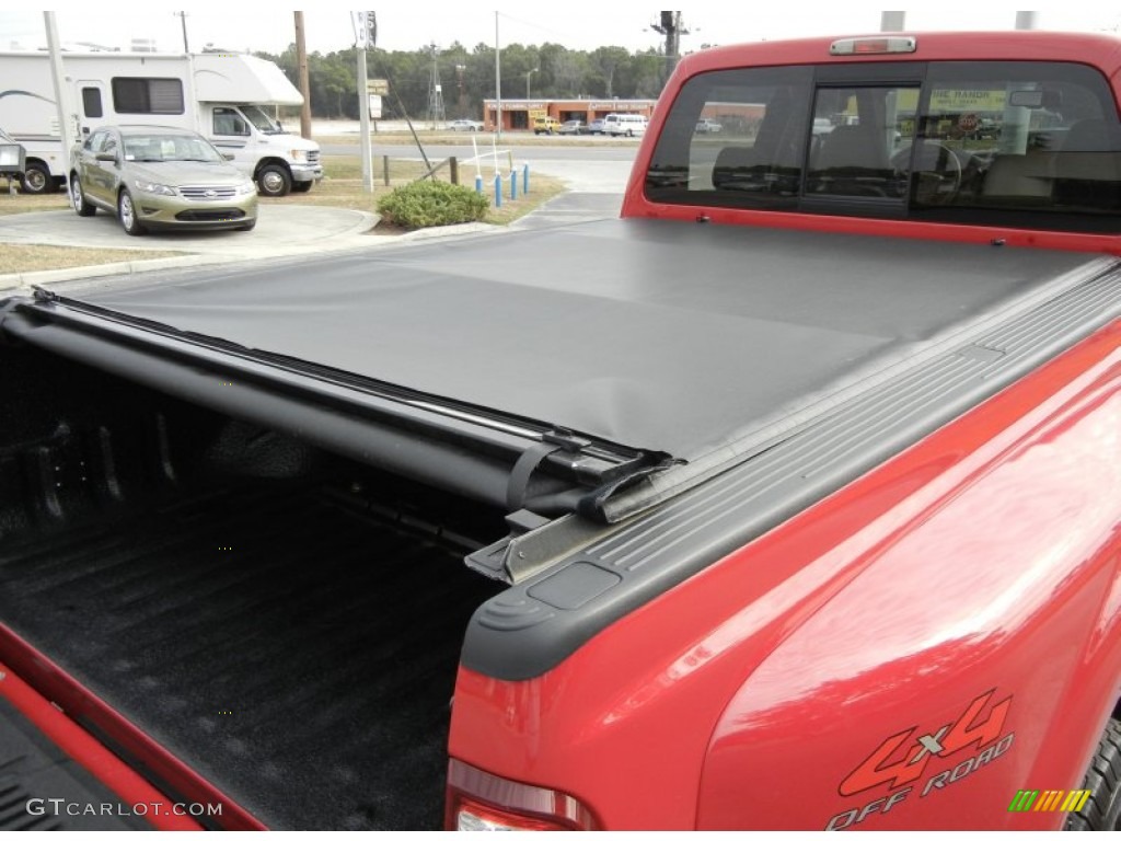 2008 F350 Super Duty Lariat Crew Cab 4x4 Dually - Bright Red / Camel photo #27
