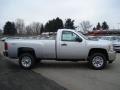 2012 Silver Ice Metallic Chevrolet Silverado 2500HD Work Truck Regular Cab 4x4  photo #5