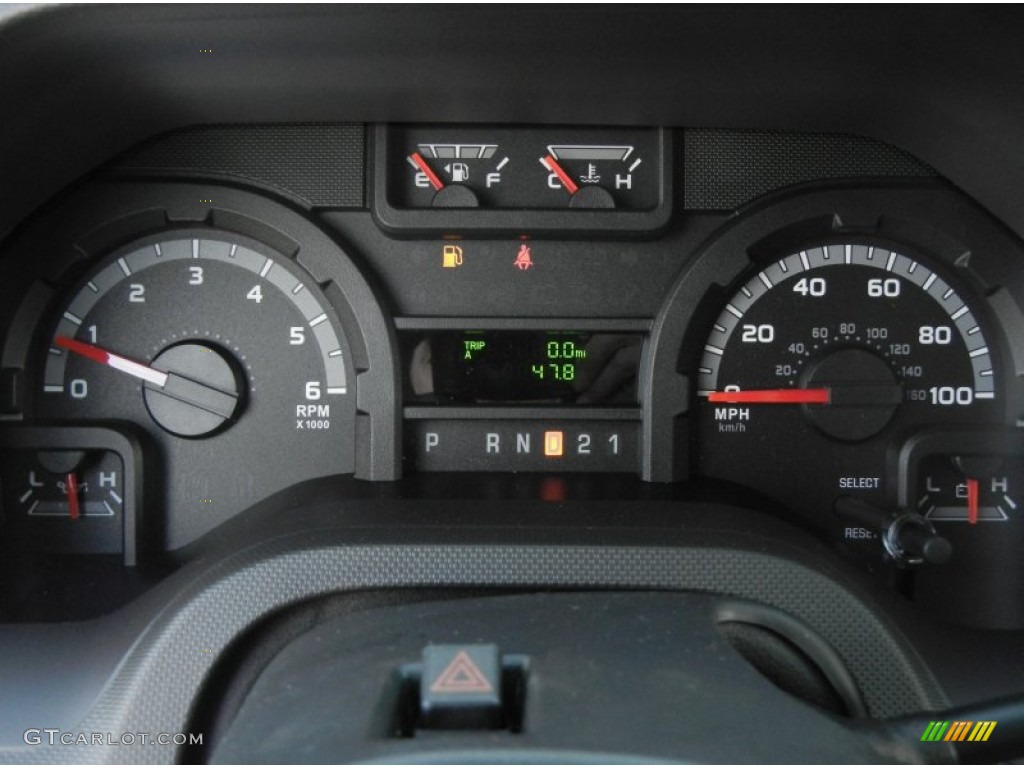 2012 Ford E Series Van E350 Cargo Gauges Photo #60160641