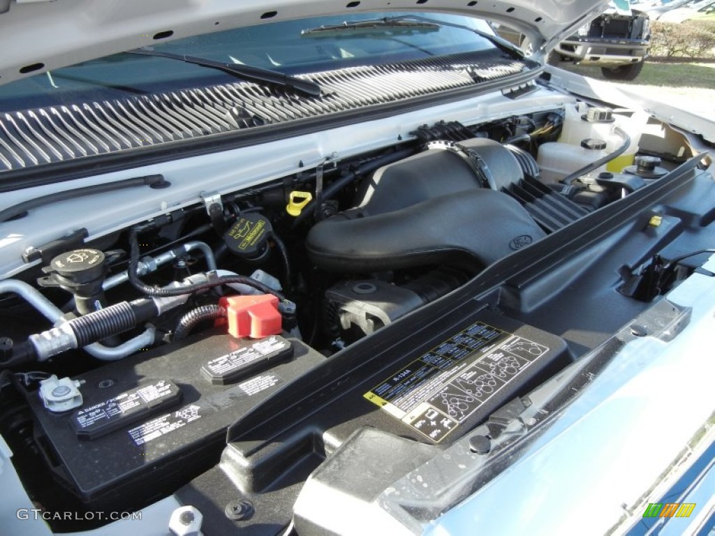 2012 Ford E Series Van E350 Cargo Engine Photos