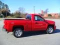 2007 Victory Red Chevrolet Silverado 1500 LT Regular Cab 4x4  photo #5