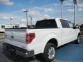 2012 Oxford White Ford F150 Lariat SuperCrew  photo #3