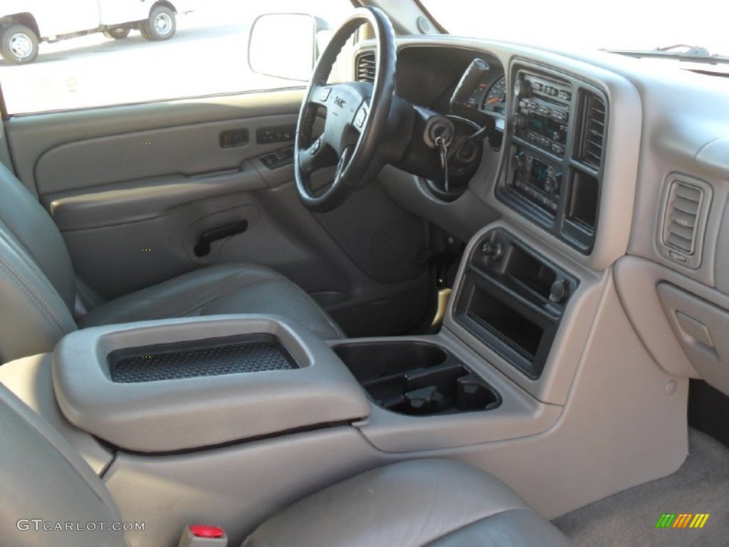 2005 Sierra 2500HD SLT Crew Cab 4x4 - Carbon Metallic / Pewter photo #22