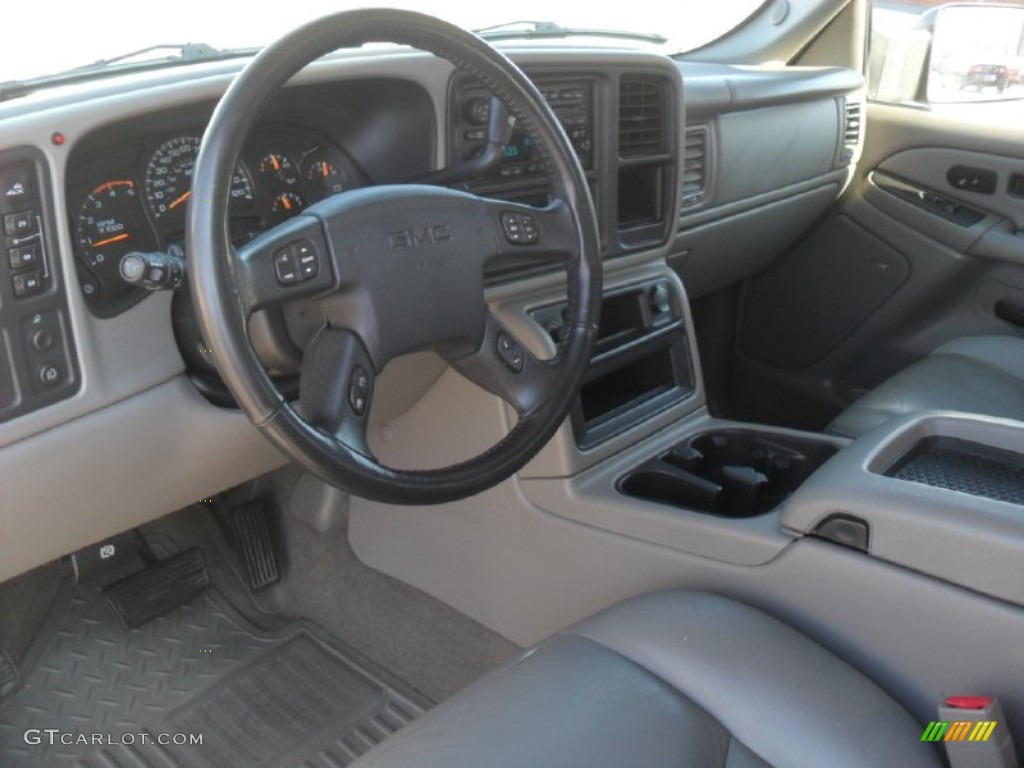 2005 Sierra 2500HD SLT Crew Cab 4x4 - Carbon Metallic / Pewter photo #27