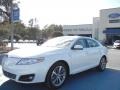 White Platinum Metallic Tri-Coat 2012 Lincoln MKS FWD