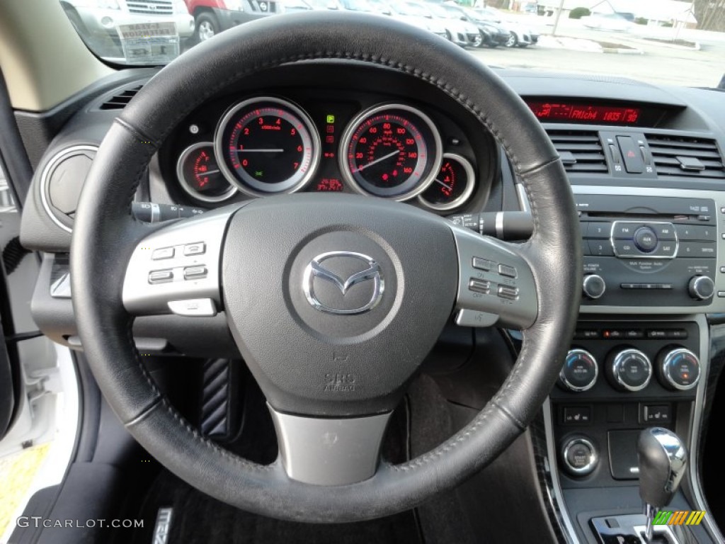 2009 Mazda MAZDA6 i Grand Touring Steering Wheel Photos