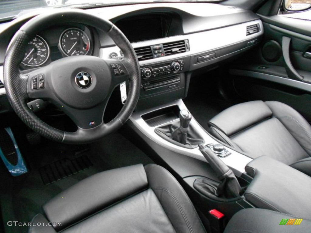 Black Interior 2010 BMW 3 Series 335i Coupe Photo #60163035