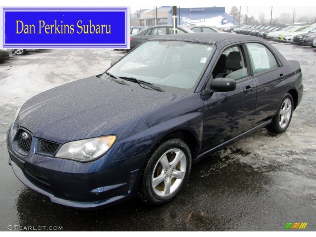 2006 Impreza 2.5i Sedan - Regal Blue Pearl / Anthracite Black photo #1