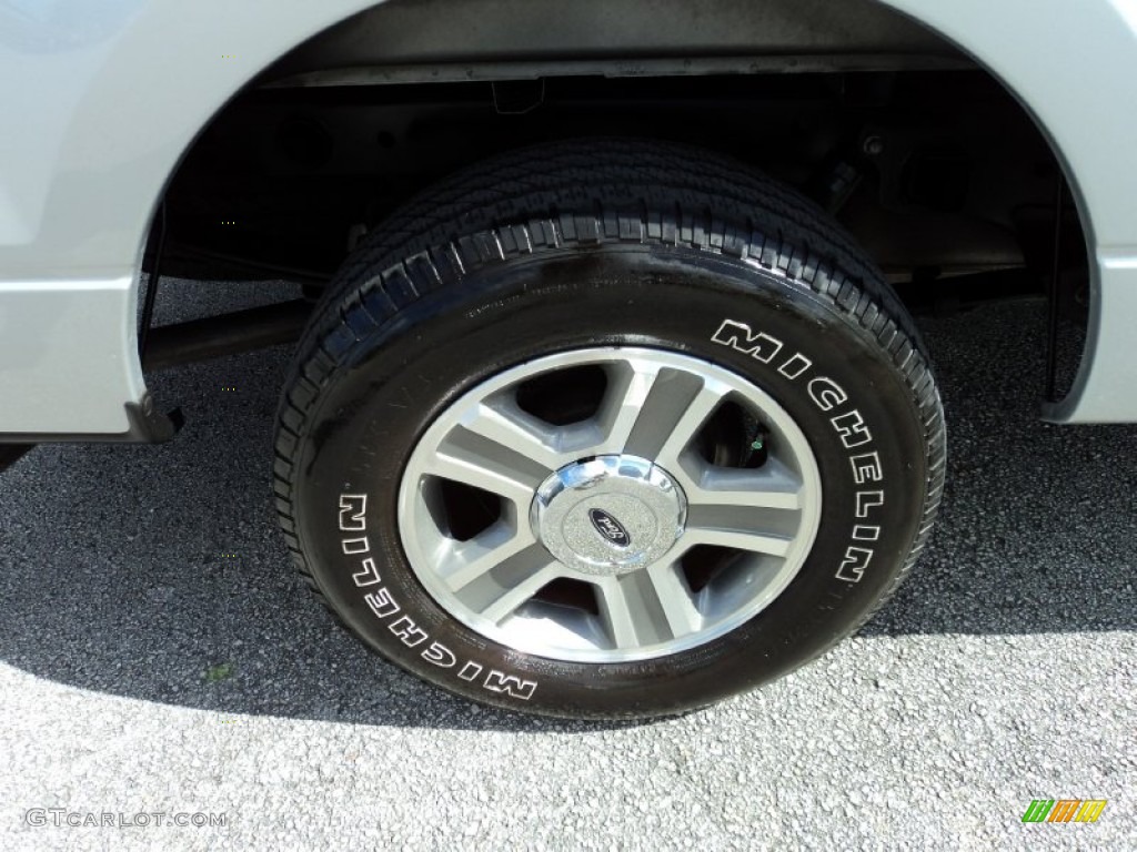 2006 F150 XLT SuperCab - Silver Metallic / Medium/Dark Flint photo #4