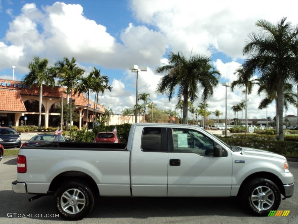 2006 F150 XLT SuperCab - Silver Metallic / Medium/Dark Flint photo #5