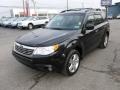 2009 Obsidian Black Pearl Subaru Forester 2.5 X Premium  photo #7