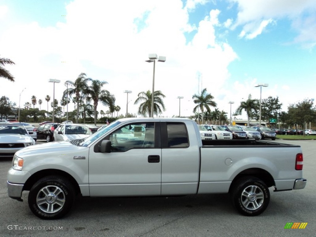 2006 F150 XLT SuperCab - Silver Metallic / Medium/Dark Flint photo #12