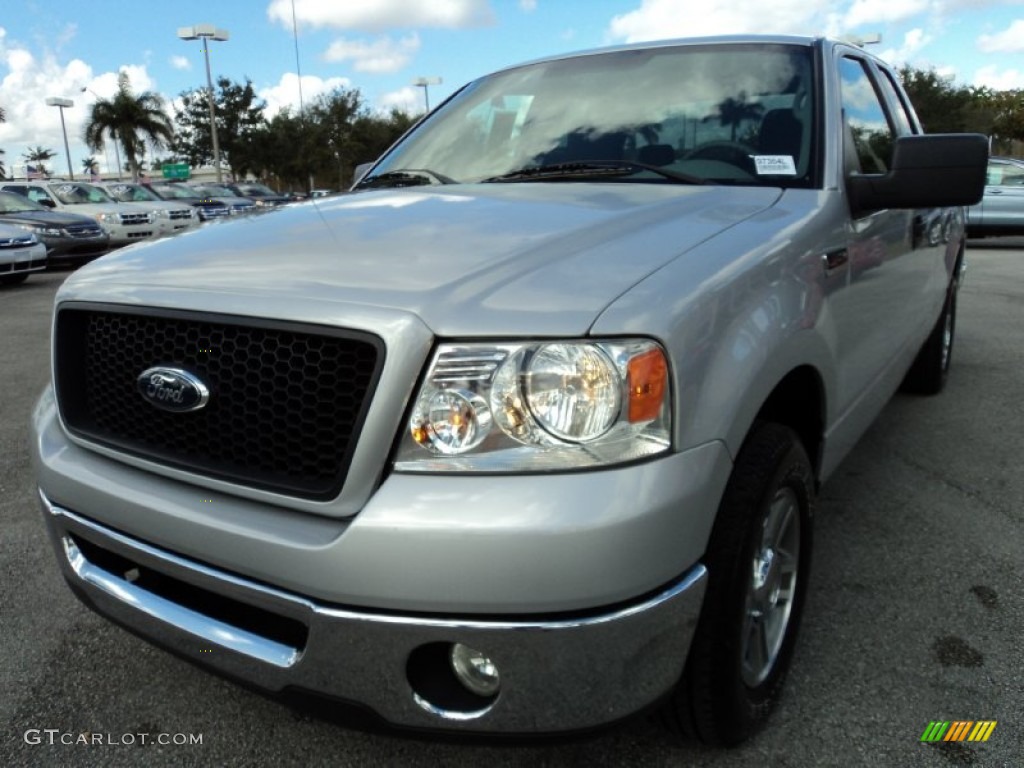 2006 F150 XLT SuperCab - Silver Metallic / Medium/Dark Flint photo #14