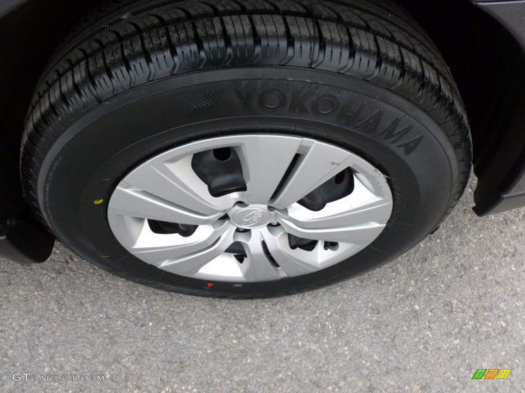 2011 Outback 2.5i Wagon - Graphite Gray Metallic / Off Black photo #12