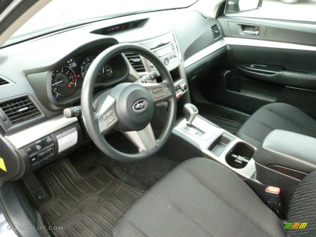 2011 Outback 2.5i Wagon - Graphite Gray Metallic / Off Black photo #15