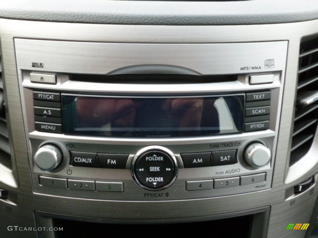 2011 Outback 2.5i Wagon - Graphite Gray Metallic / Off Black photo #19