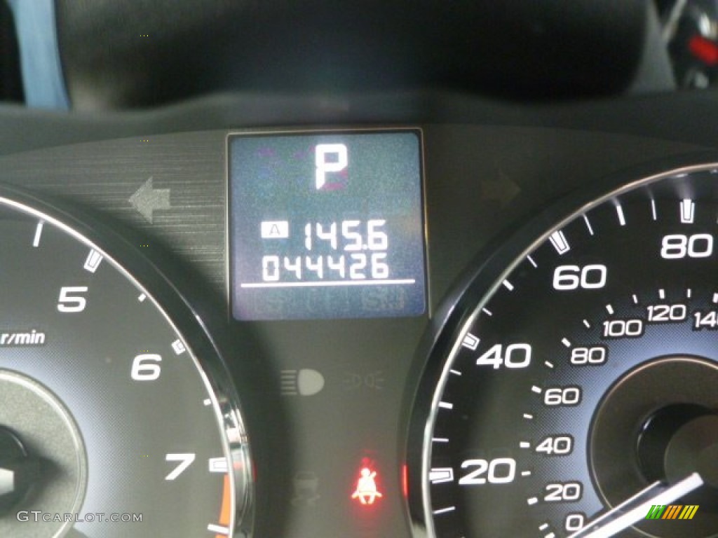 2011 Outback 2.5i Wagon - Graphite Gray Metallic / Off Black photo #20