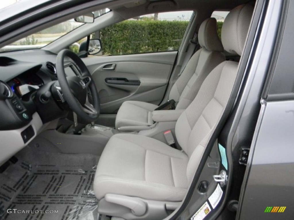 Gray Interior 2011 Honda Insight Hybrid EX Navigation Photo #60164151