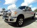 Ingot Silver Metallic - F250 Super Duty Lariat SuperCab 4x4 Photo No. 15