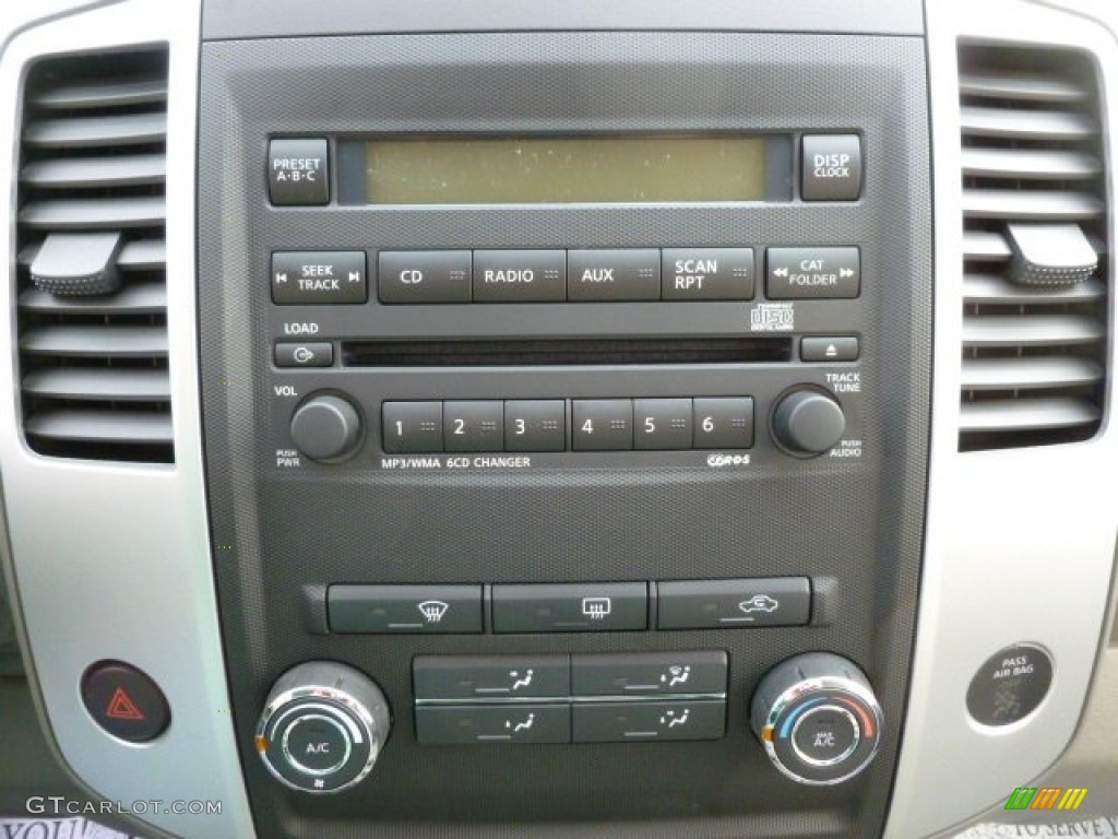 2012 Nissan Frontier SV Crew Cab 4x4 Controls Photo #60165207