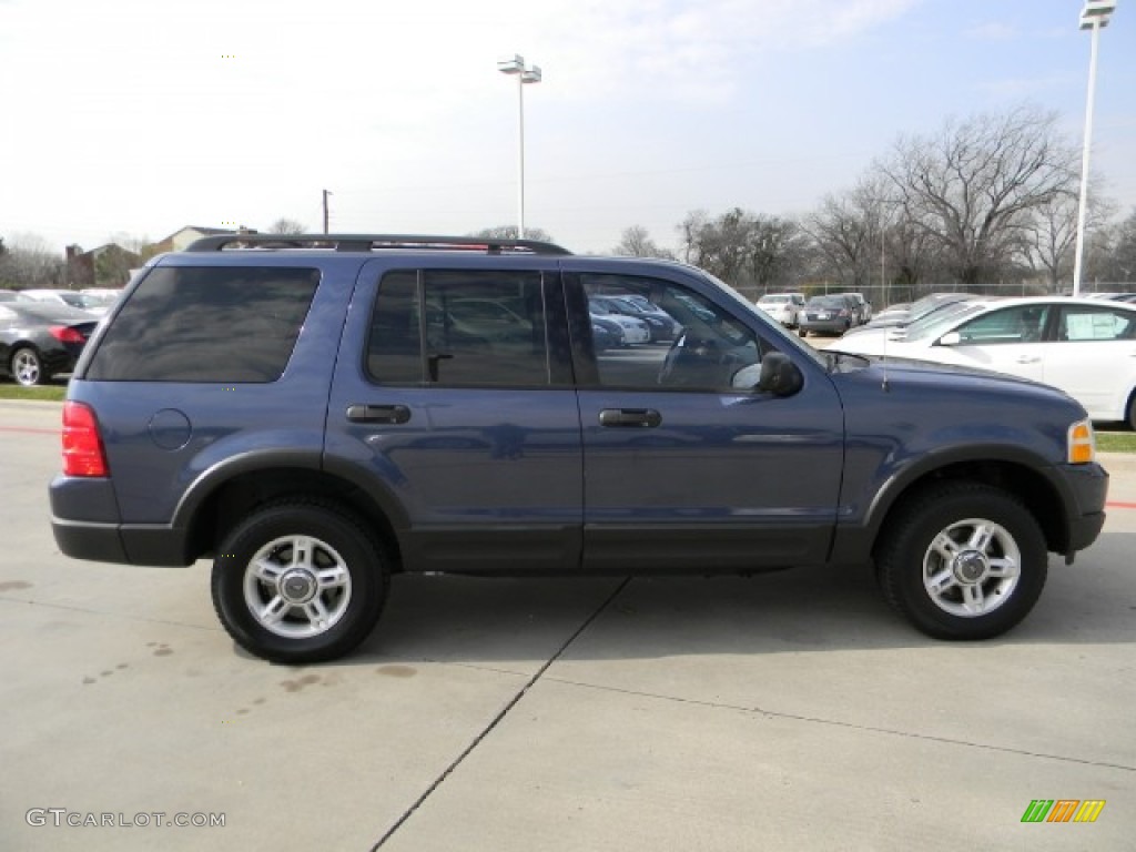 Medium Wedgewood Blue Metallic 2003 Ford Explorer XLT Exterior Photo #60165352