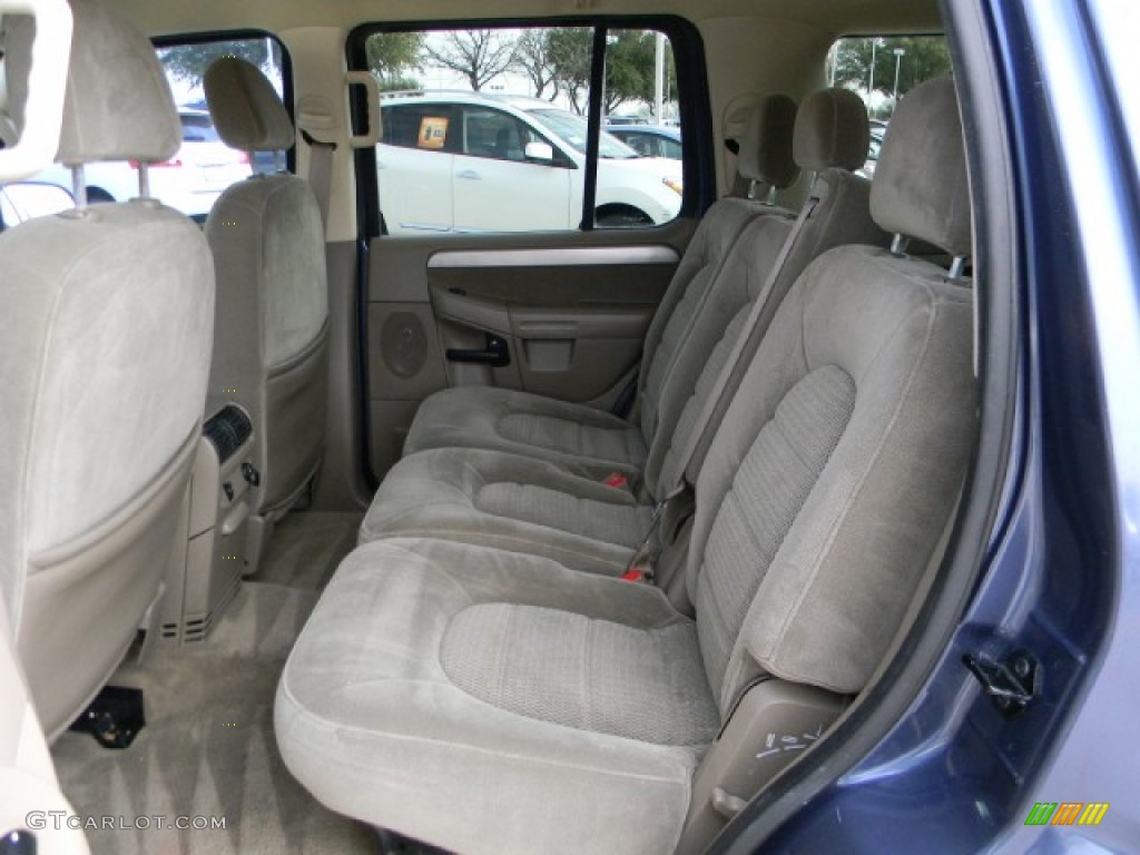 2003 Explorer XLT - Medium Wedgewood Blue Metallic / Medium Parchment Beige photo #7