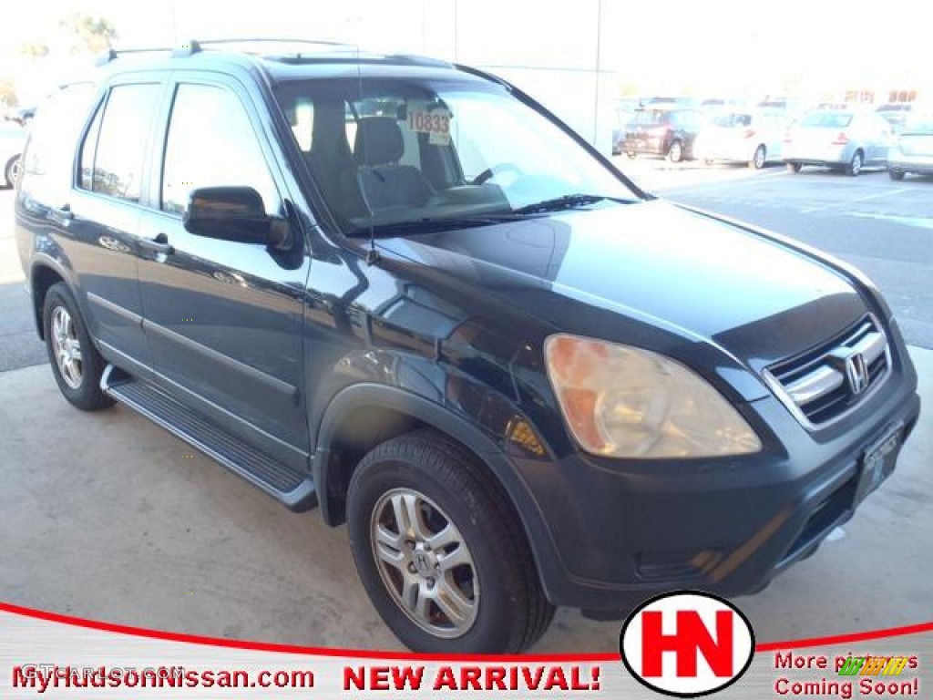2004 CR-V EX 4WD - Nighthawk Black Pearl / Black photo #1