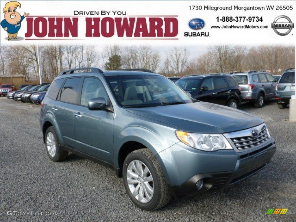 Sage Green Metallic Subaru Forester