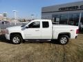 2008 Summit White Chevrolet Silverado 1500 LTZ Extended Cab 4x4  photo #3