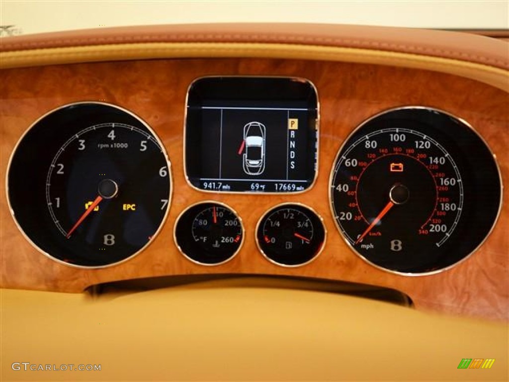 2008 Bentley Continental GTC Mulliner Gauges Photos