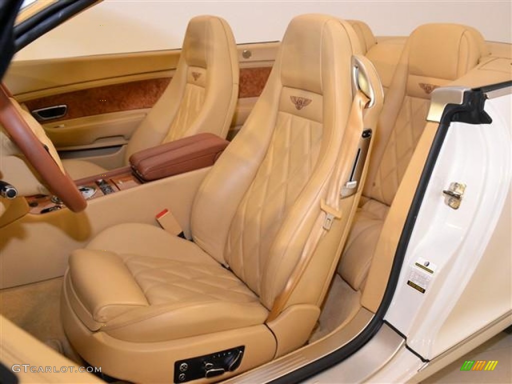 2008 Bentley Continental GTC Mulliner Front Seat Photo #60166755