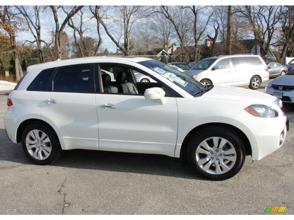 2010 RDX SH-AWD - White Diamond Pearl / Ebony photo #4