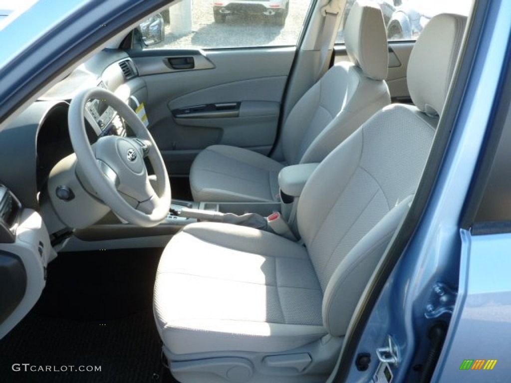 2012 Forester 2.5 X - Ice Blue Metallic / Platinum photo #15