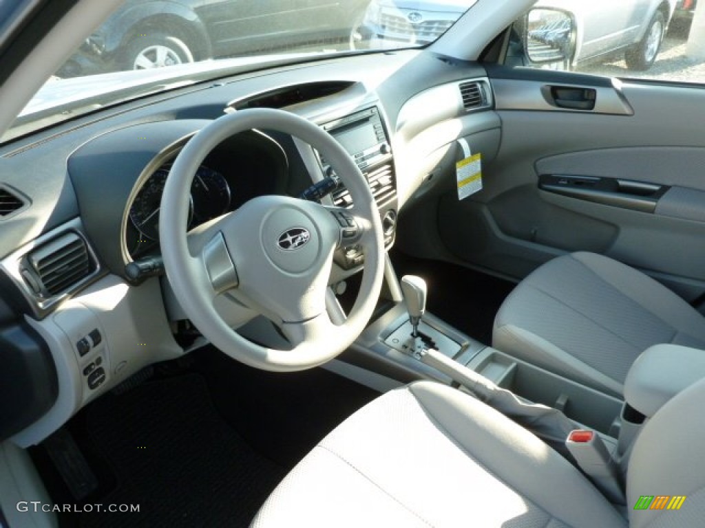 2012 Forester 2.5 X - Ice Blue Metallic / Platinum photo #16