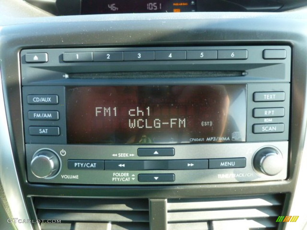 2012 Forester 2.5 X - Ice Blue Metallic / Platinum photo #19
