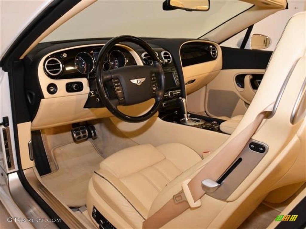 2008 Bentley Continental GTC Standard Continental GTC Model Magnolia/Beluga Dashboard Photo #60167274