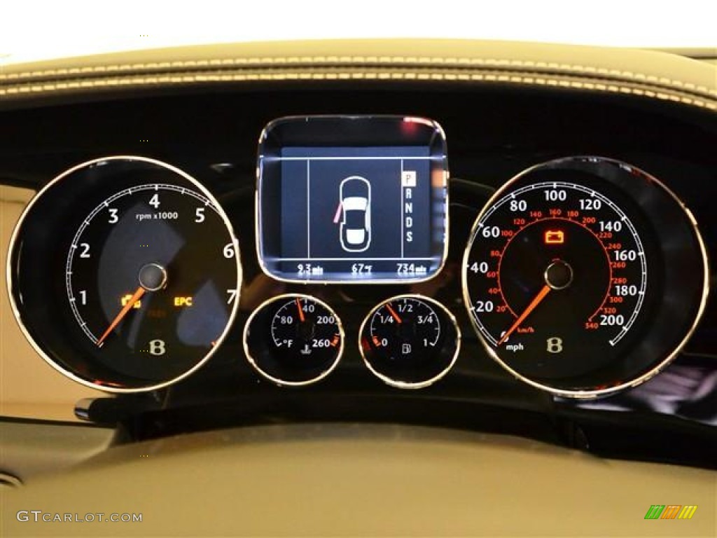 2010 Bentley Continental GT Series 51 Gauges Photos