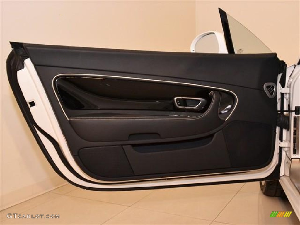 2010 Bentley Continental GT Series 51 Beluga/Porpoise Door Panel Photo #60167529