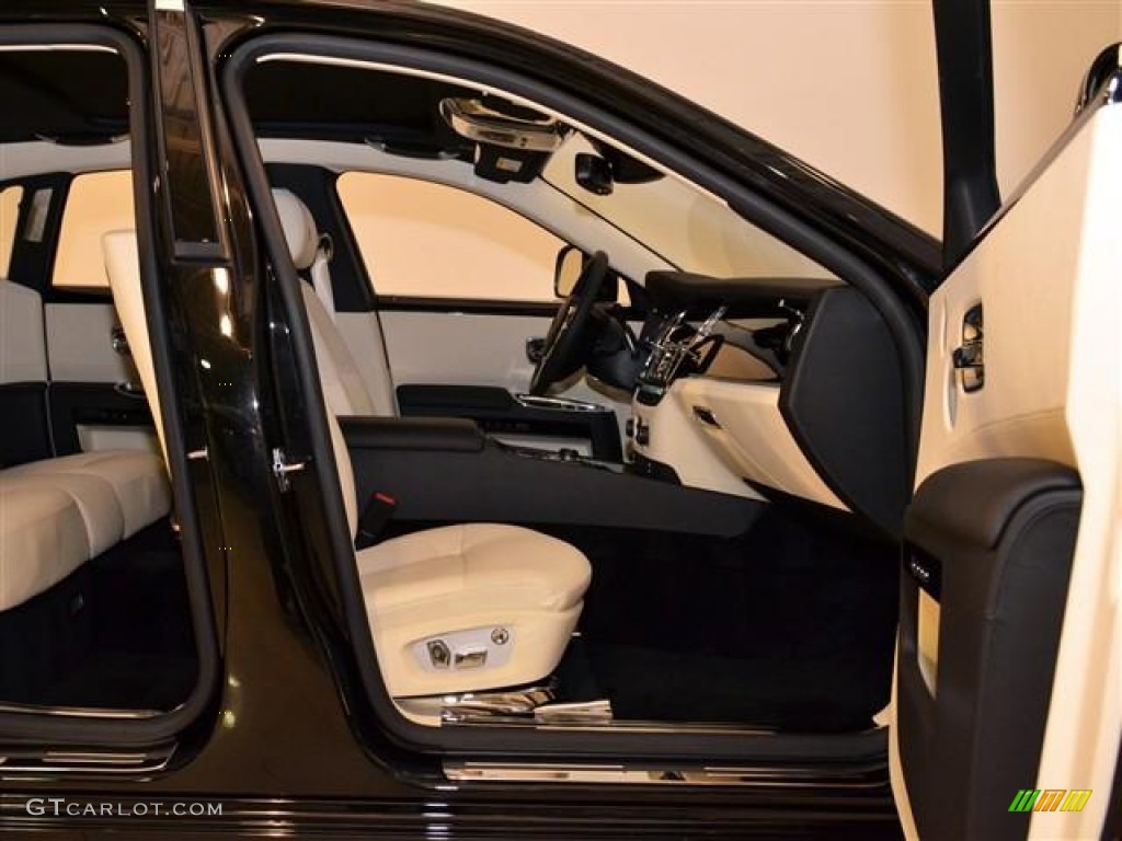 Creme Light/Black Interior 2011 Rolls-Royce Ghost Standard Ghost Model Photo #60167709
