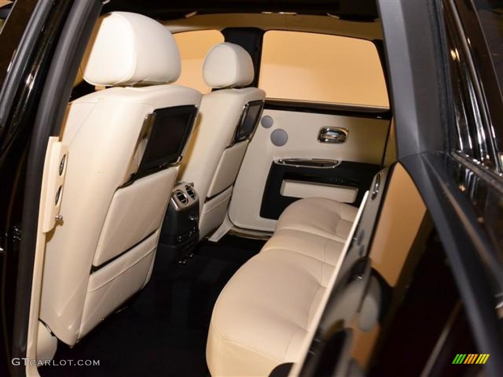 Creme Light/Black Interior 2011 Rolls-Royce Ghost Standard Ghost Model Photo #60167724