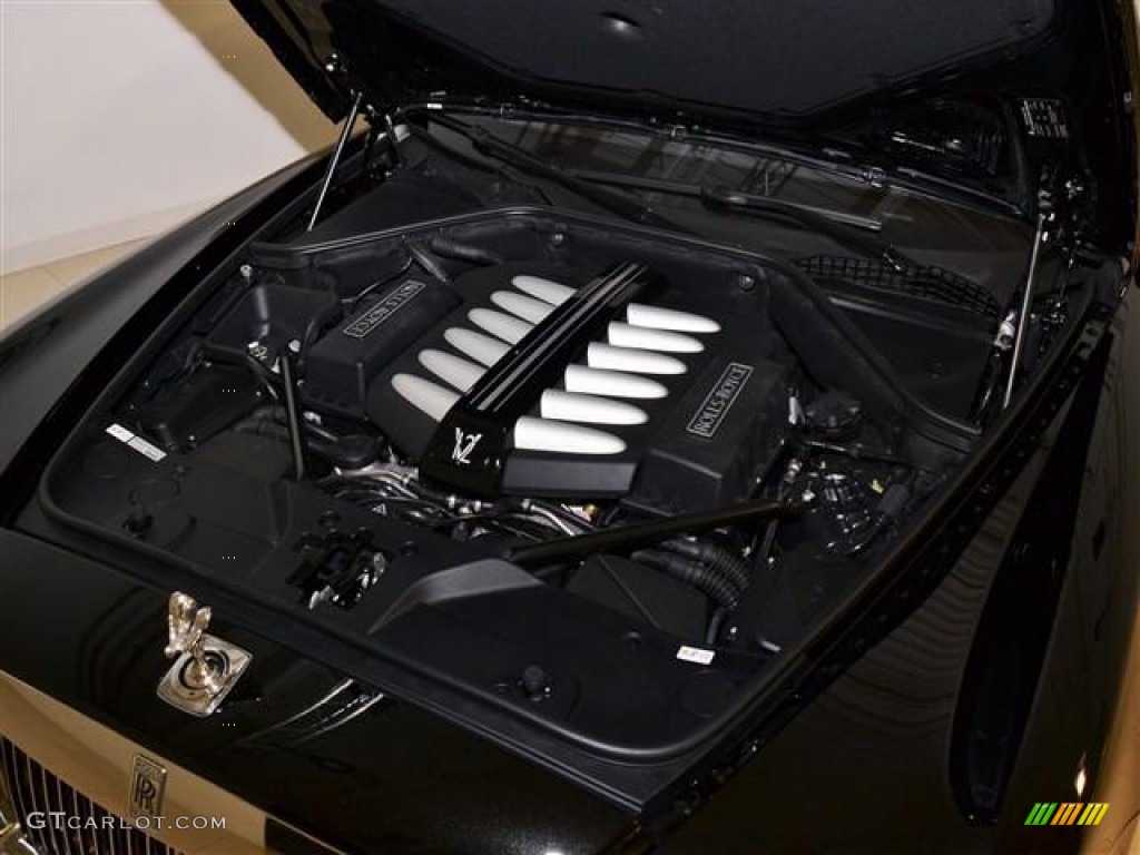 2011 Rolls-Royce Ghost Standard Ghost Model 6.6 Liter DI Twin-Turbocharged DOHC 48-Valve VVT V12 Engine Photo #60167829